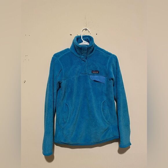 Patagonia Snap-T Pullover Sweater Jacket Teal XS - Picture 3 of 10